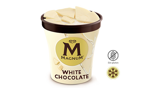Tarrina Magnum White (440ml)