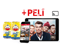 Dos Latas Radler 0,0 + peli por