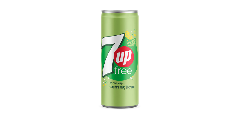 Lata 7UP Free