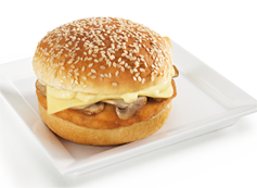 Top Burguer Frango c/ Cogumelo