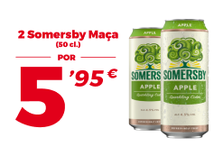2 Latas de Somersby de 50cl