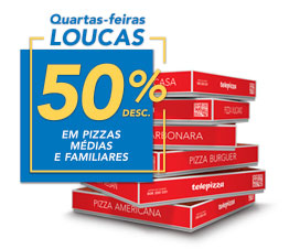 quartas loucas pizza